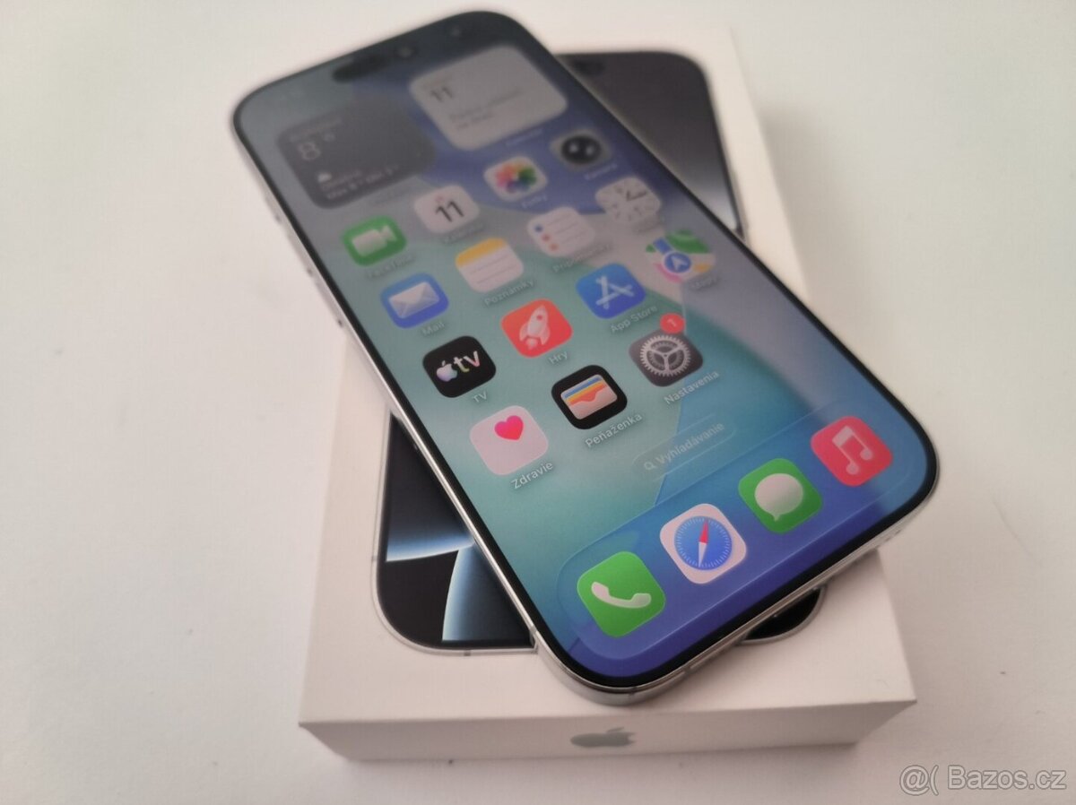 apple iphone 16 PRO 128gb White Titanium / Batéria 90% - 4