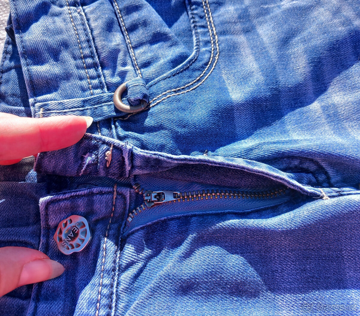 chlapecké rifle/džíny - vel. 140 - zn. F&D - 4