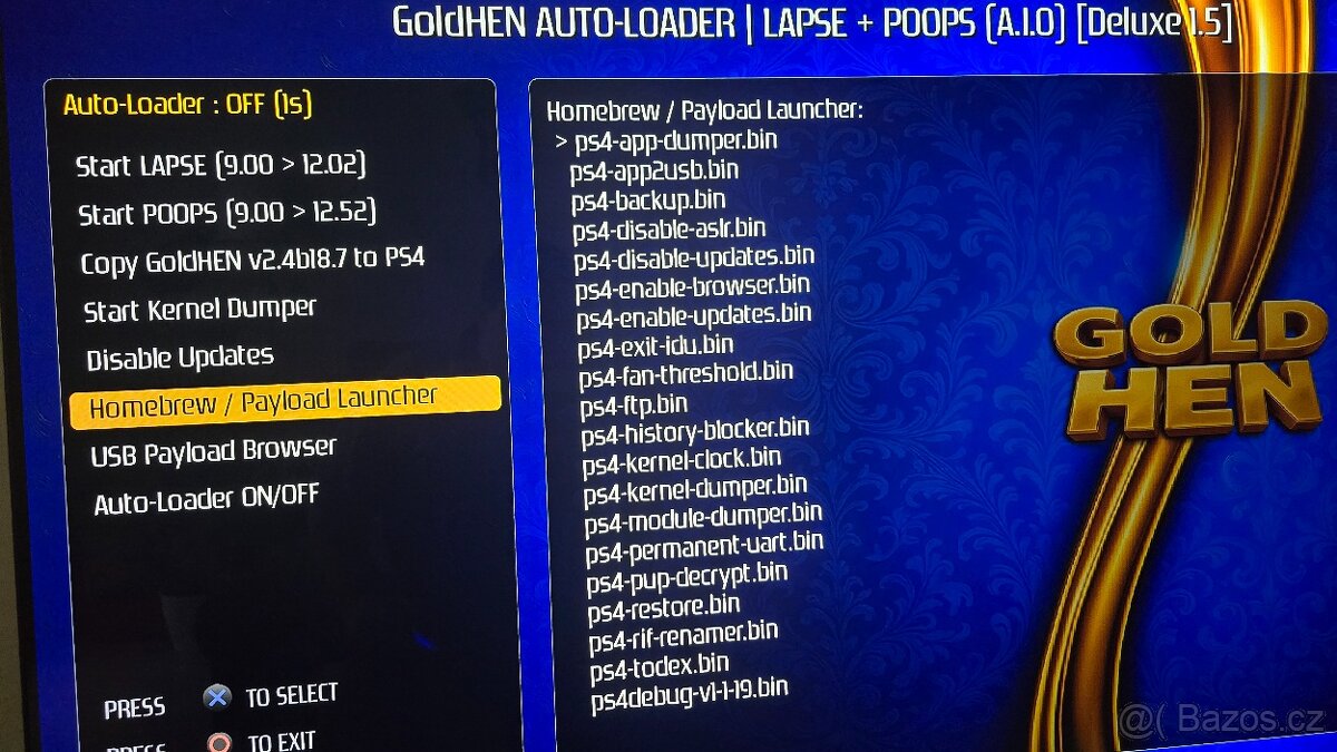 PS4 JAILBREAK_BD-JB_Lapse+Poops_AIO Deluxe_PS4 FW 9.00-12.52 - 4