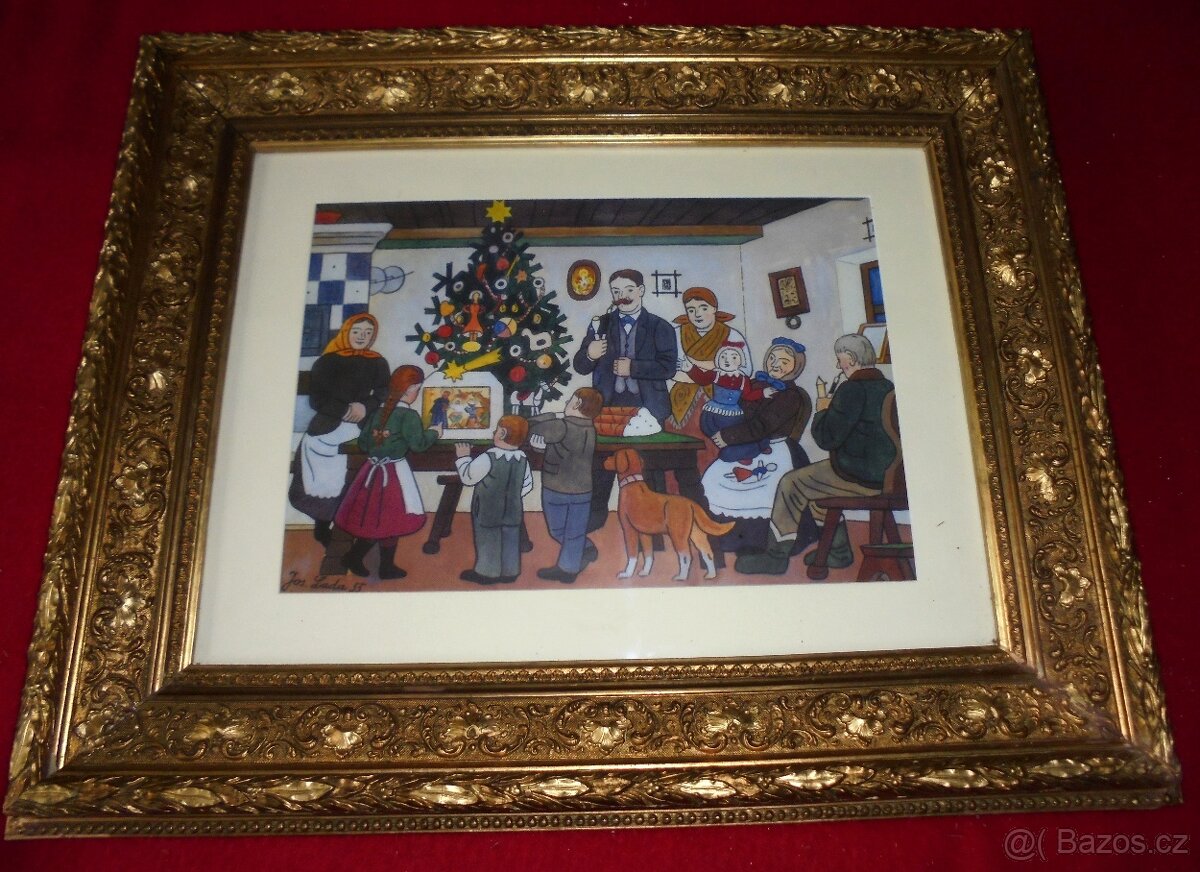 Josef Lada - 55 - ŠTĚDRÝ VEČER - 4