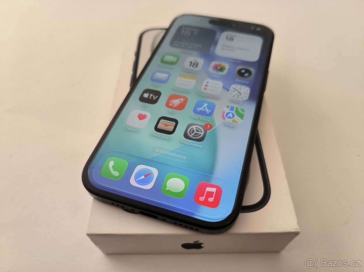 apple iphone 15 Plus 256gb Midnight / Batéria 100% - 4