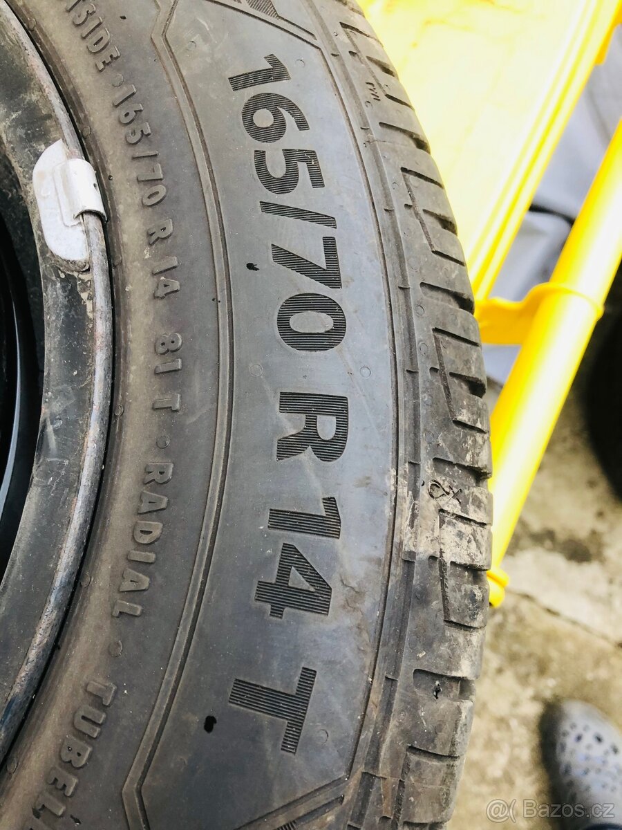 Sada letních kol na Fabii 165/70R14 - 4