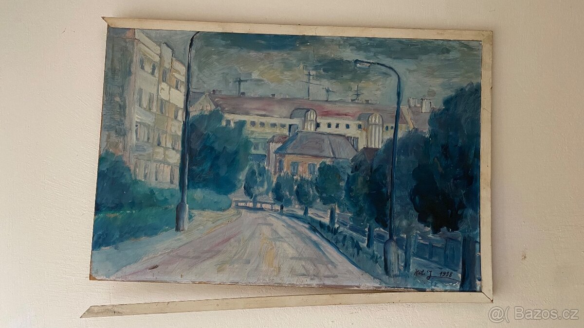 Starý malovaný obraz. …. - 4