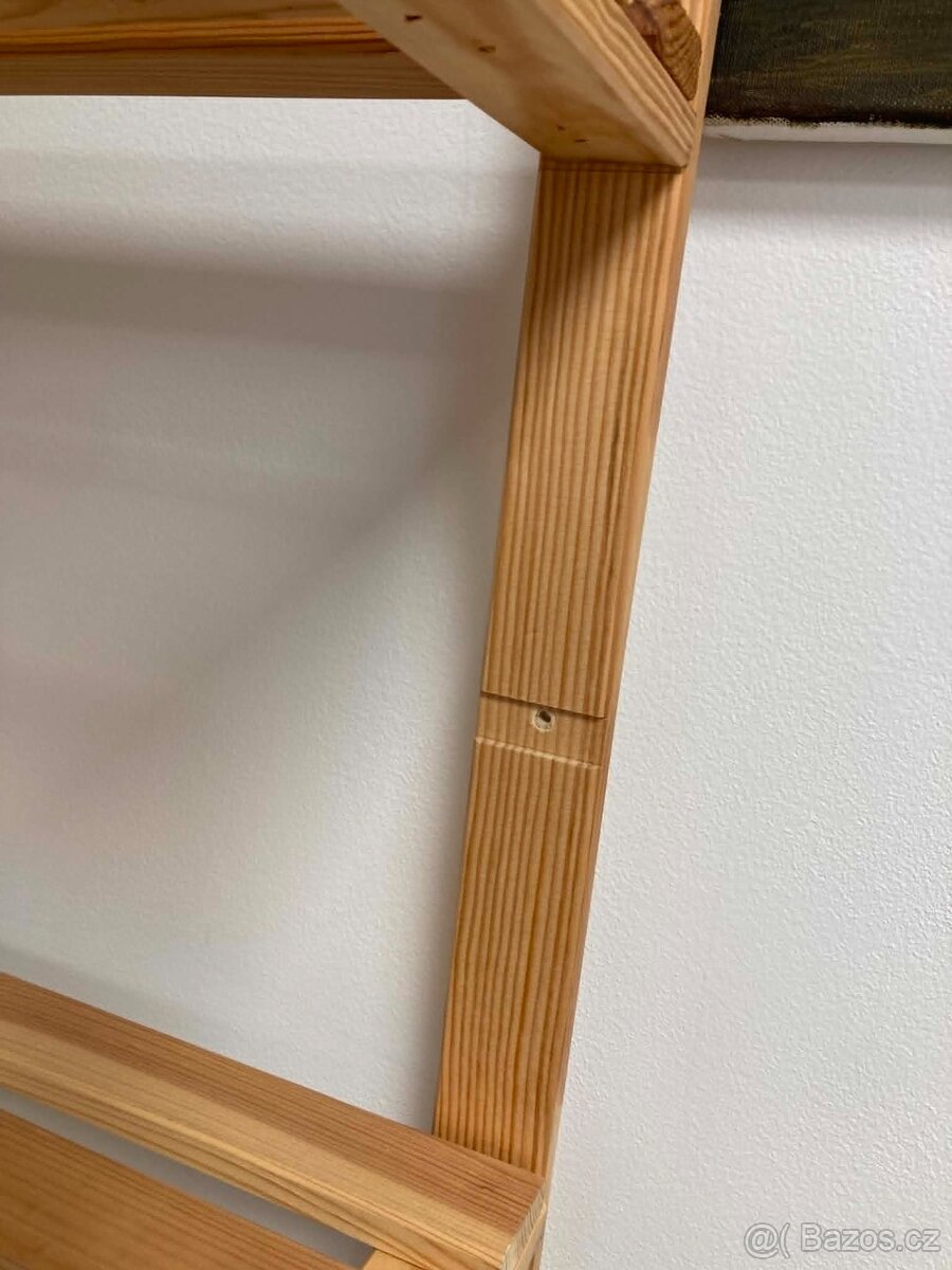 Prodám dřevěnou policovou skříň - 4