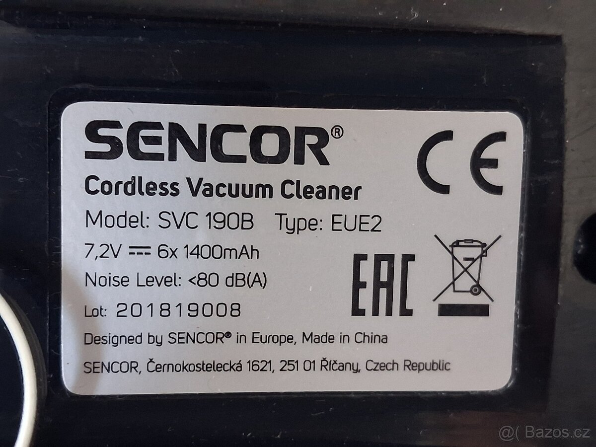 Ruční vysavač Sencor - 4