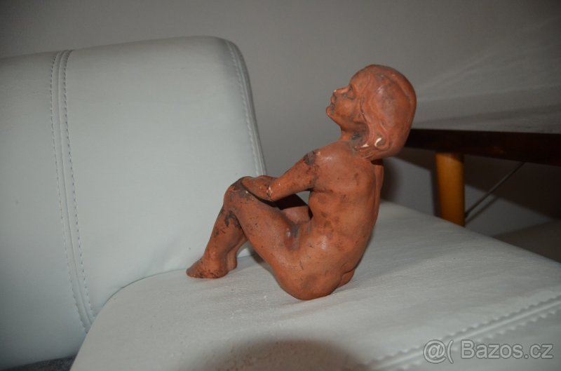 Josef Kratschmer - Soška / plastika dívky - 4