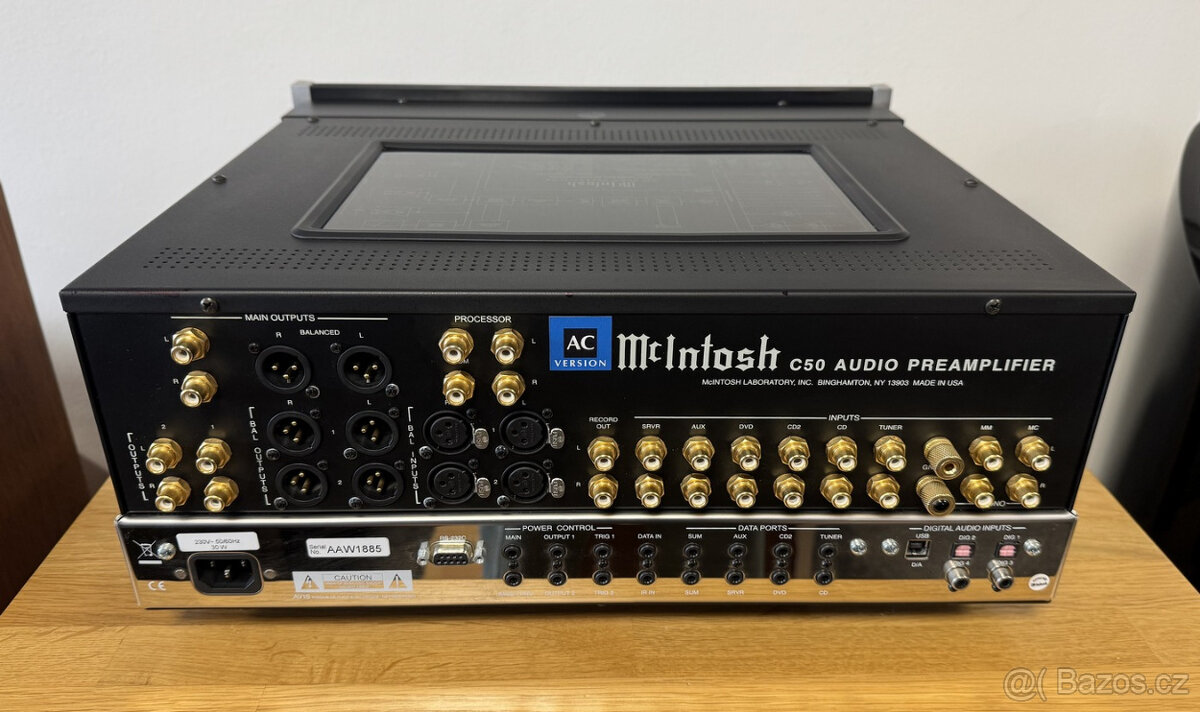 McIntosh C50 - předzesilovač, DAC, MM/MC phono předzesilovač - 4