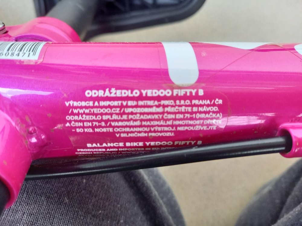 odrážedlo Yedoo fifty B - 4