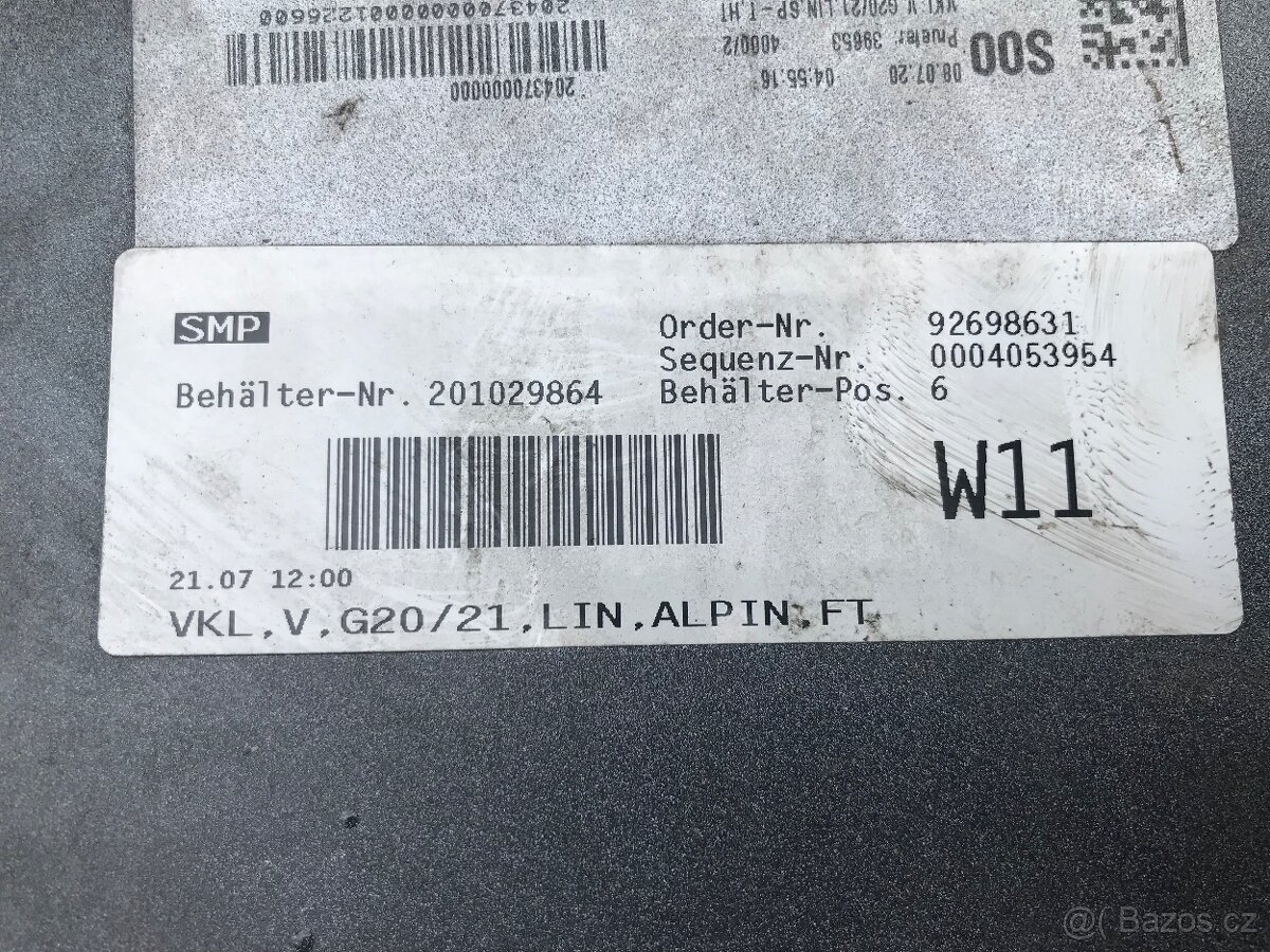 BMW 3 G20 G21 nárazník - 4