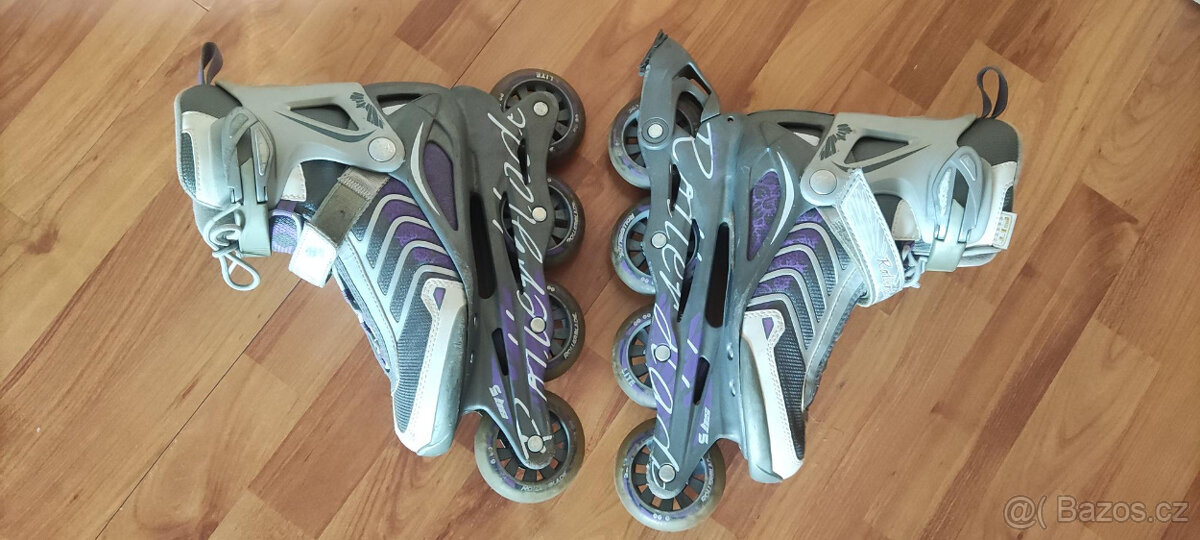 In-line kolečkové brusle Rollerblade vel. 38,5 - 4