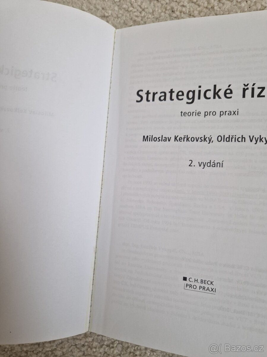 Strategicke rizeni Kerkovsky Vykypel - 4