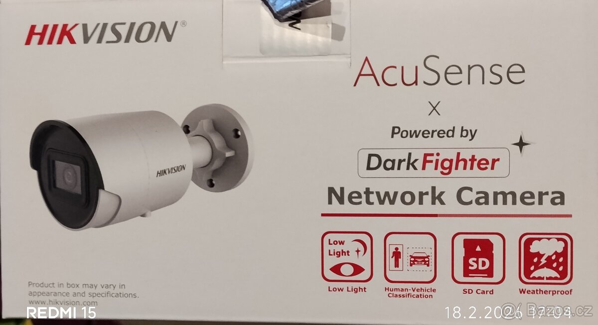 Kamera HIk Vision exir fixed mini bullet - 4