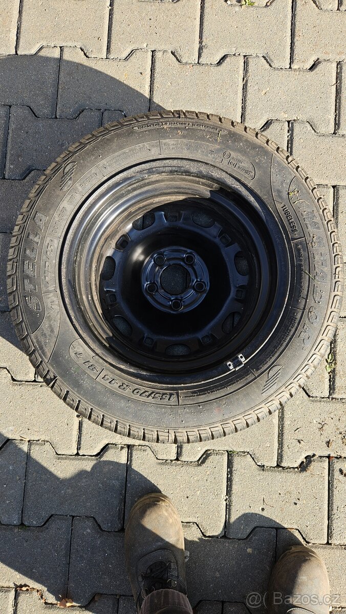 Rezervní kolo škoda fabia 1 - 4