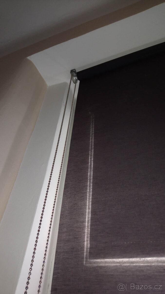 IKEA Roleta SKOGSKLÖVER 140 cm šedá - 4