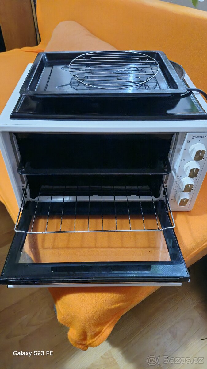 Elektrická mini trouba s dvěma varnými plotýnkami - 4