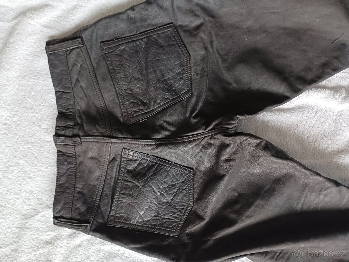 Dámské kožené kalhoty i na motorku enjoy - 4