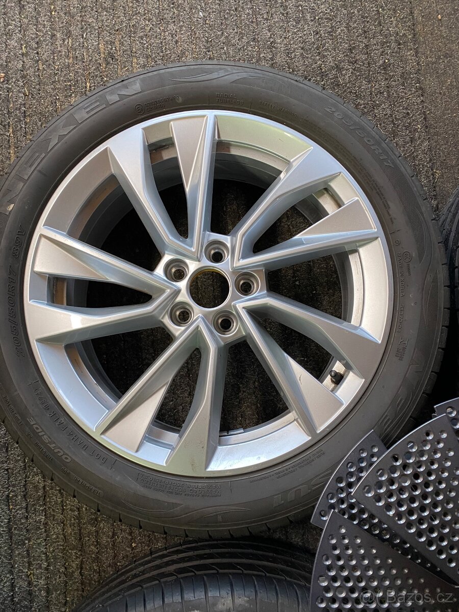 Prodám originální ALU Škoda na letních pneu - 4