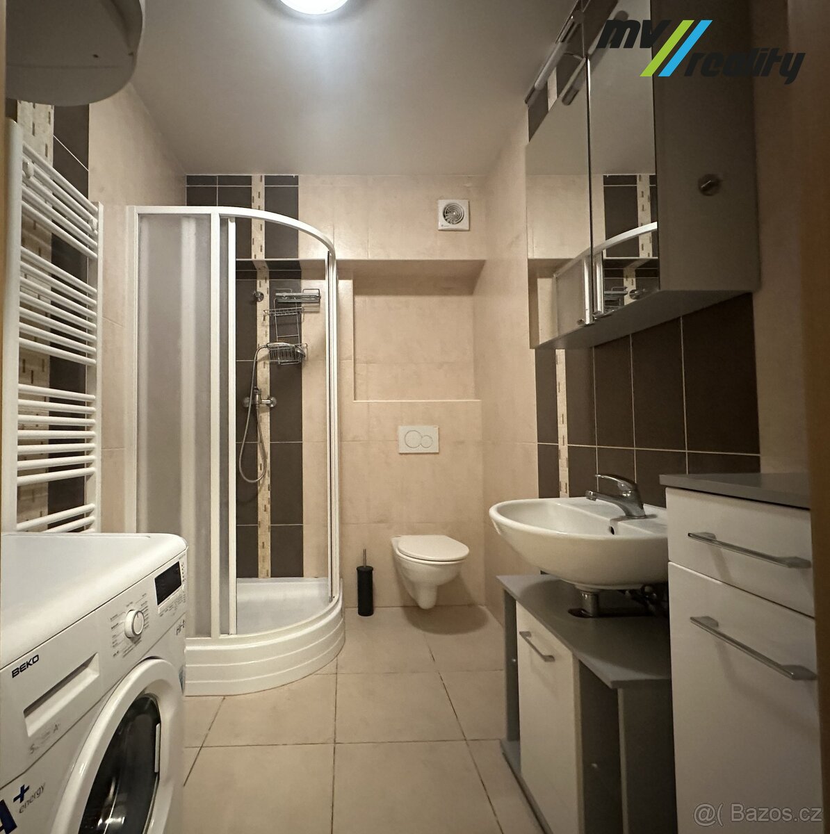 Lysá nad Labem. pronájem 1+kk 36m2 s předzahrádkou. - 4