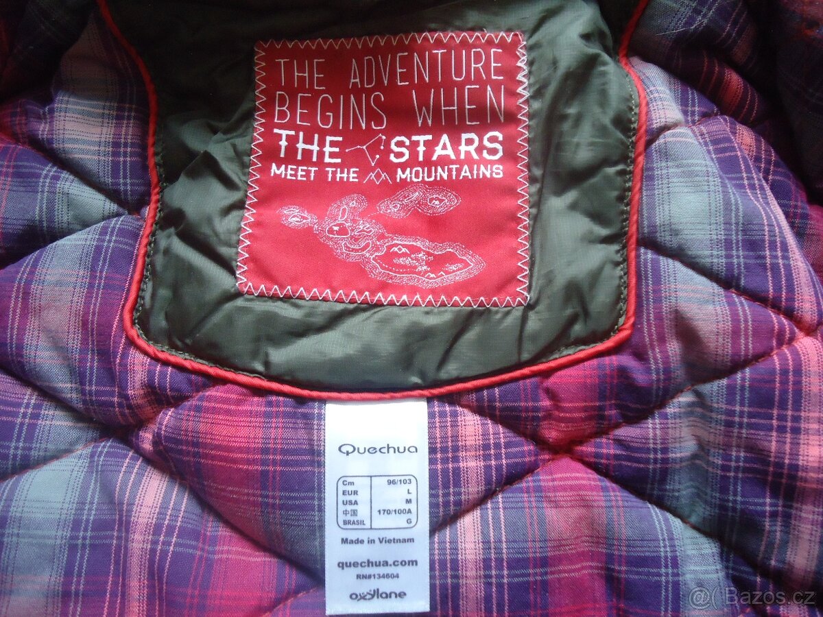 Dámská zimní/ turistická bunda Forclaz Travel, 3 v 1 - 4