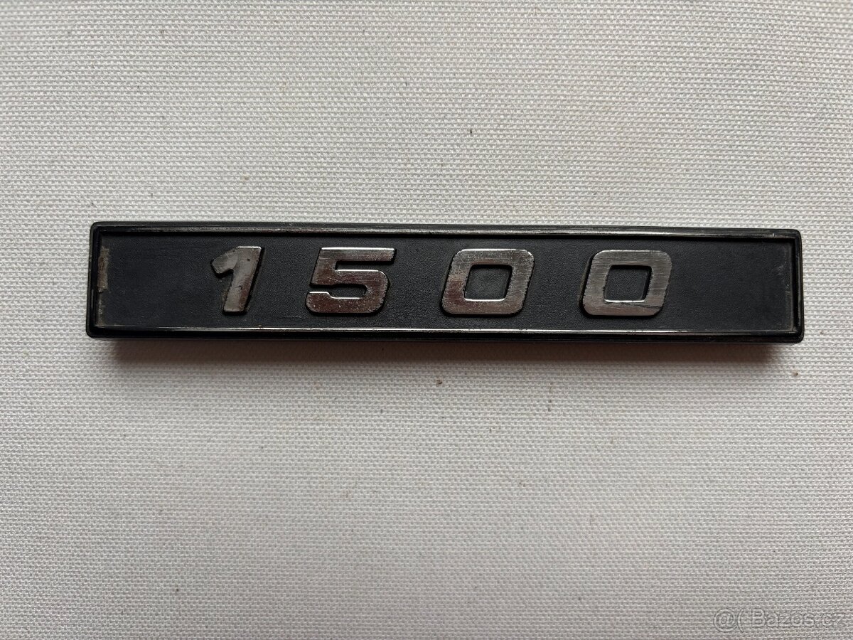 Lada 1500 originál původní štítek nápis - 4