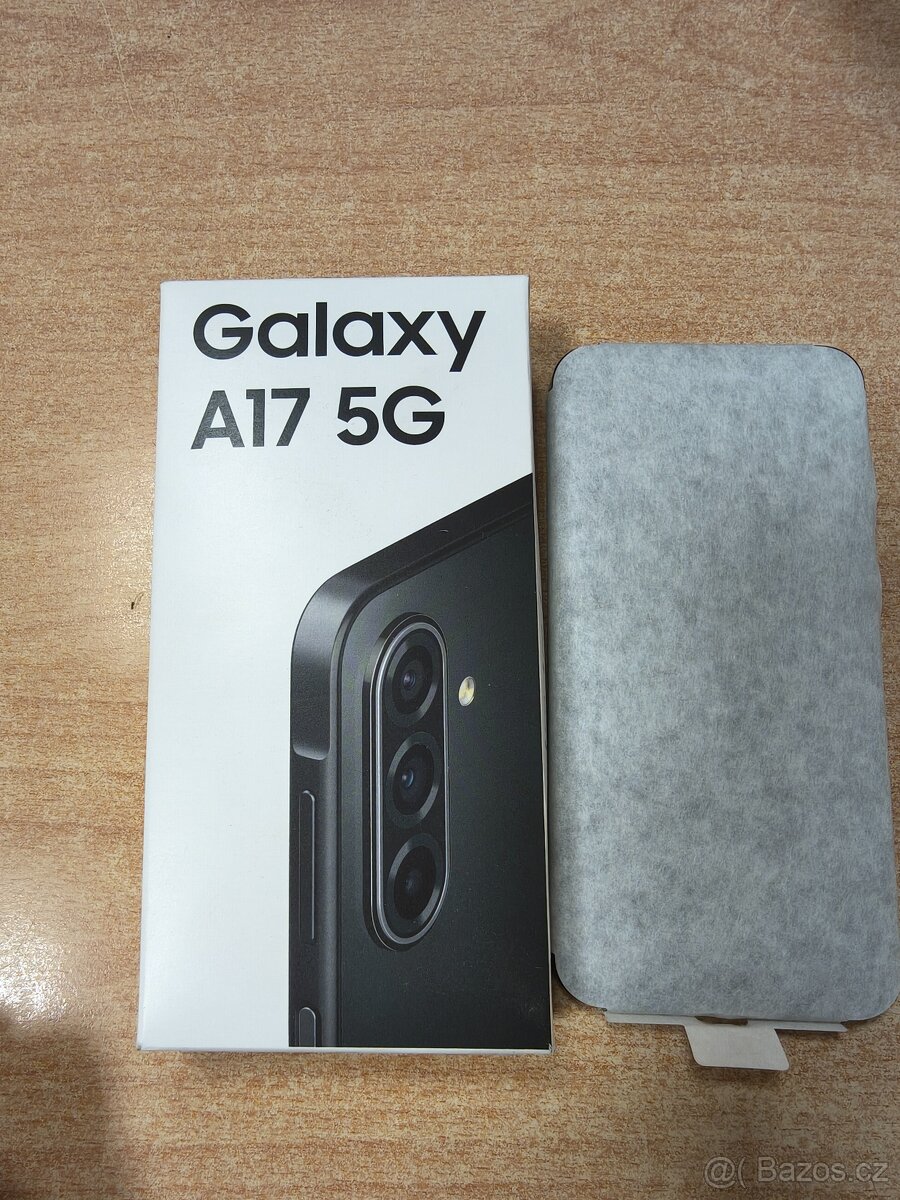 Nový Samsung A17 5G Black 4Gb/128GB , záruka 24m, nepoužitý - 4