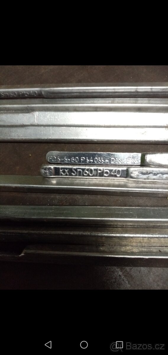 Cín, Pájka sn60/pb40 - 4