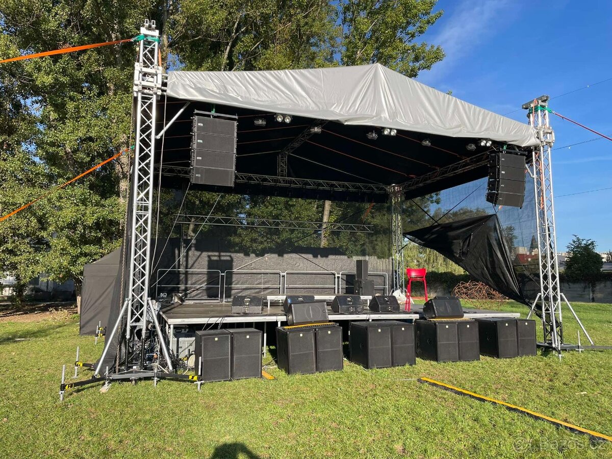 Pronájem STAGE 8x6 metru - 4