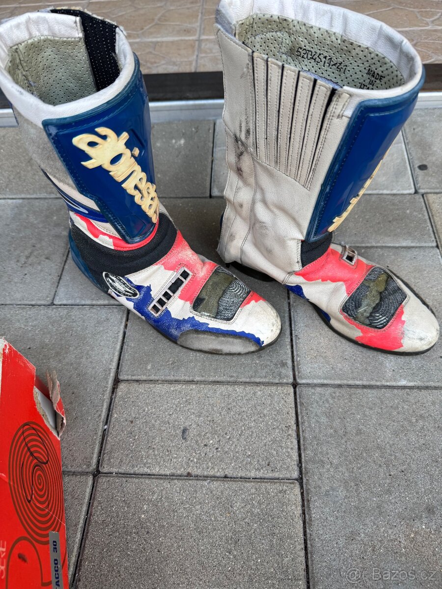 Prodám retro botky Alpinestars - 4