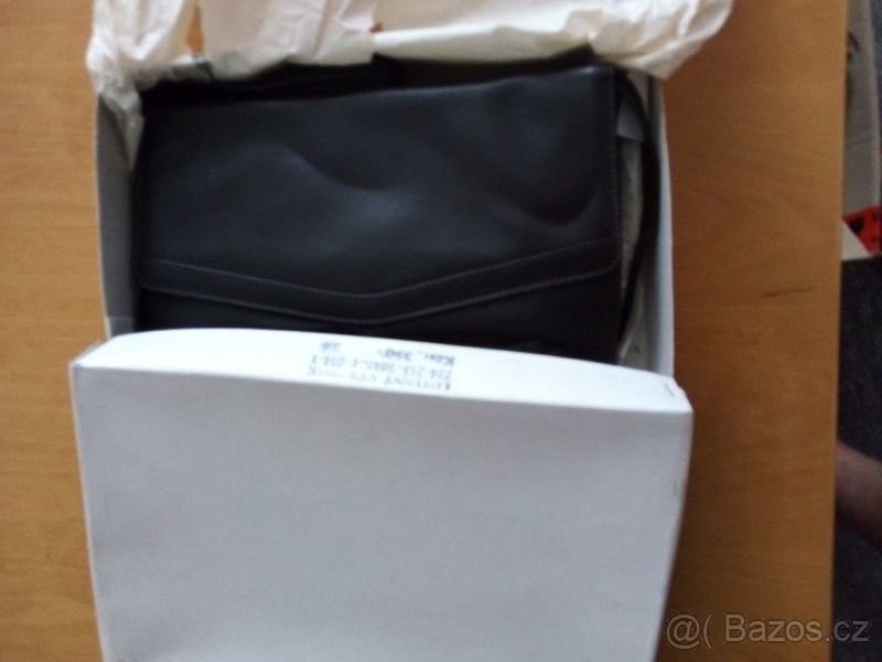 Vintage kožená kabelka 80. léta - 4