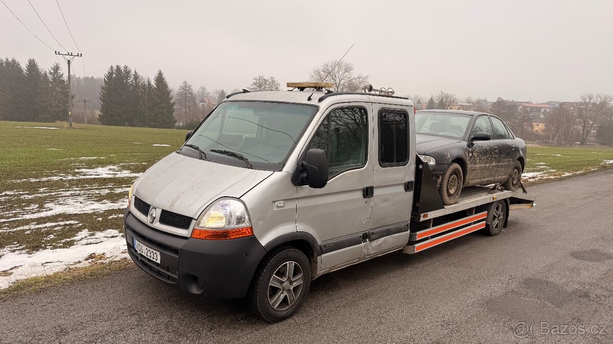 Odtahovka Renault Master 2.5dci 74kw doublecab - 4