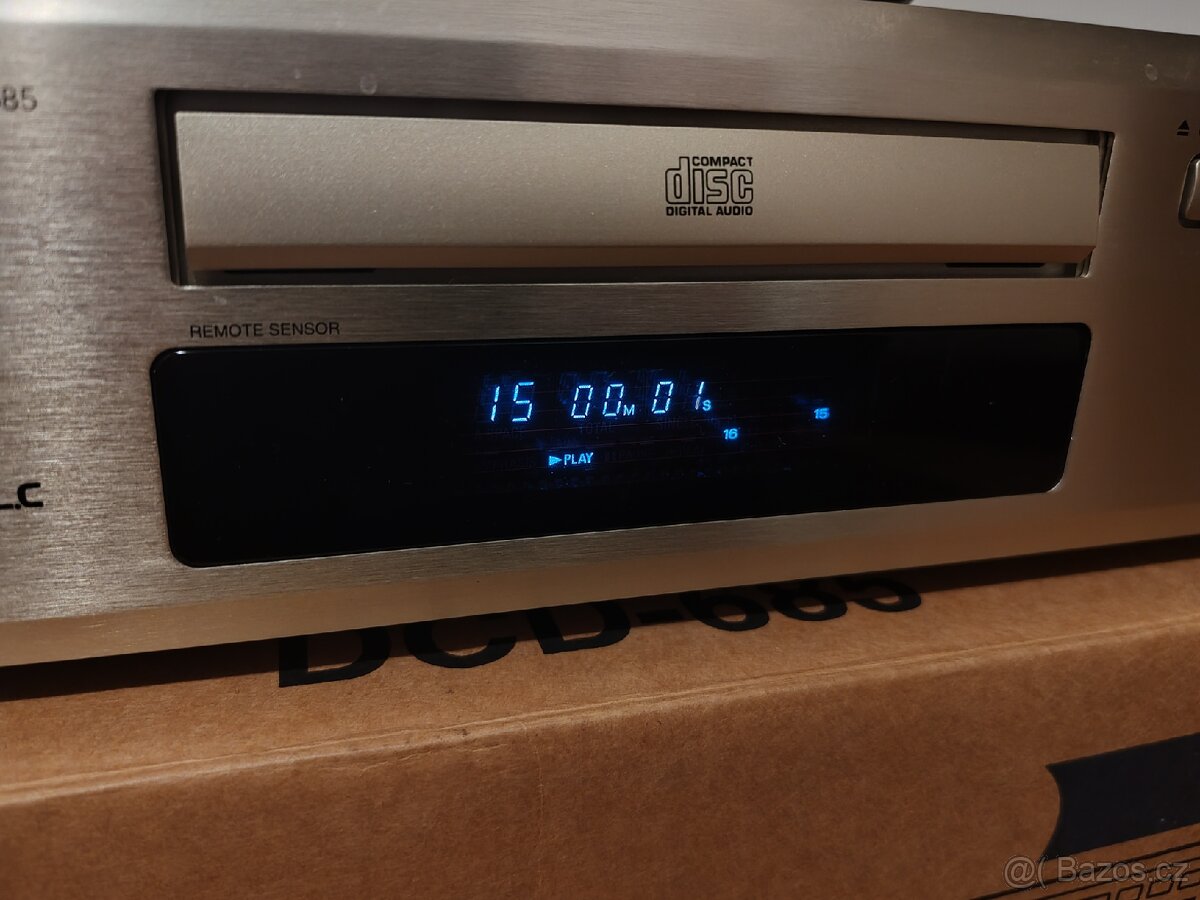 CD přehrávač DENON DCD-685, DÁLKA, KRABICE - 4