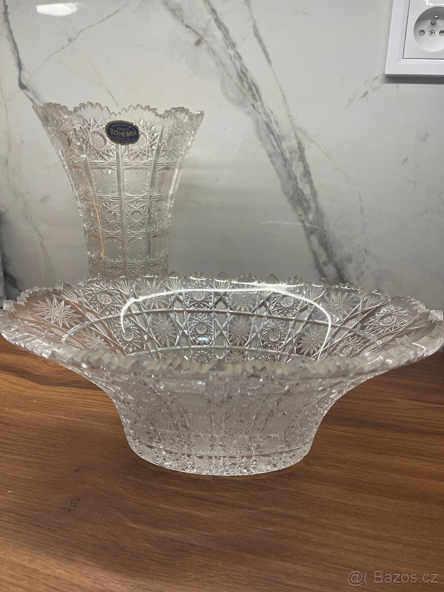 Křišťálová mísa 300mm - 4