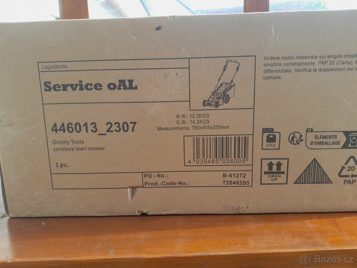 Aku sekačka Parkside - nová - 4