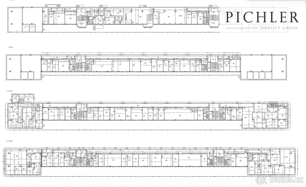 Pronájem prostoru kanceláří, 571 m2, Plzeň - 4
