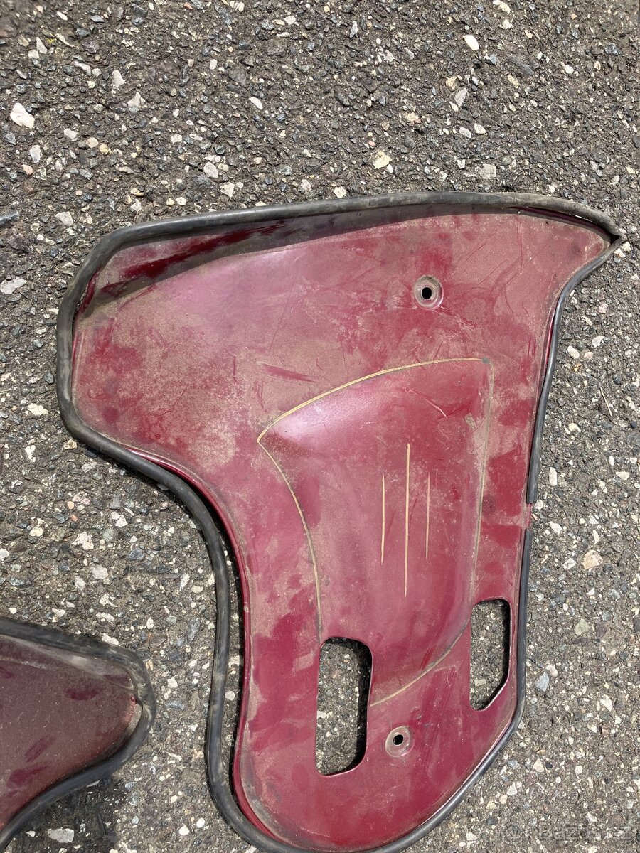 Jawa 250 Kývačka zimní výbava boční kryty motoru - 4