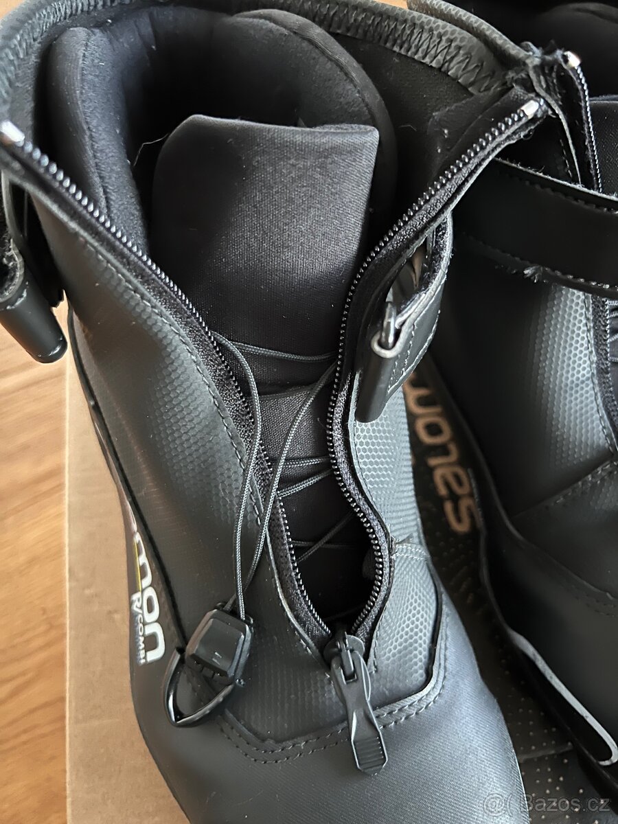 Boty na běžky Salomon R/combi junior vel. 40 2/3, 25,5cm - 4