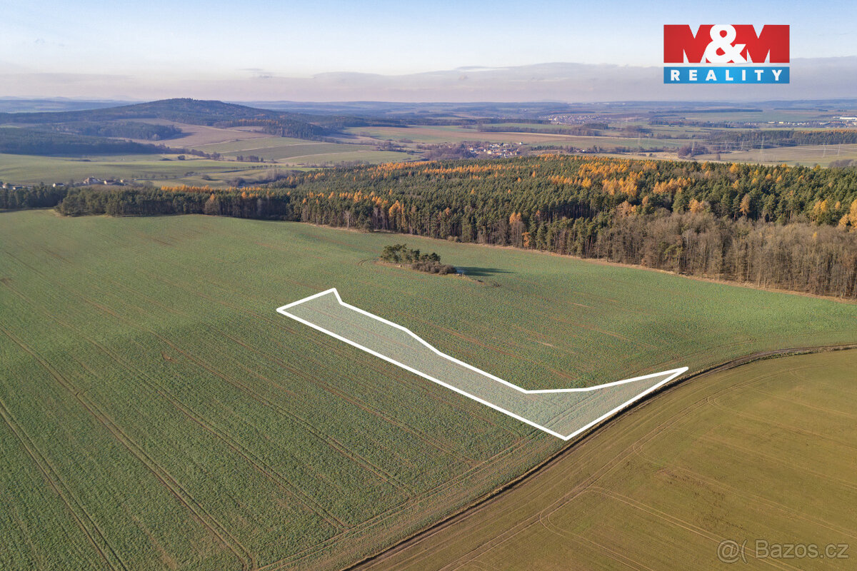 Prodej pole, 3590 m², Zemětice - 4