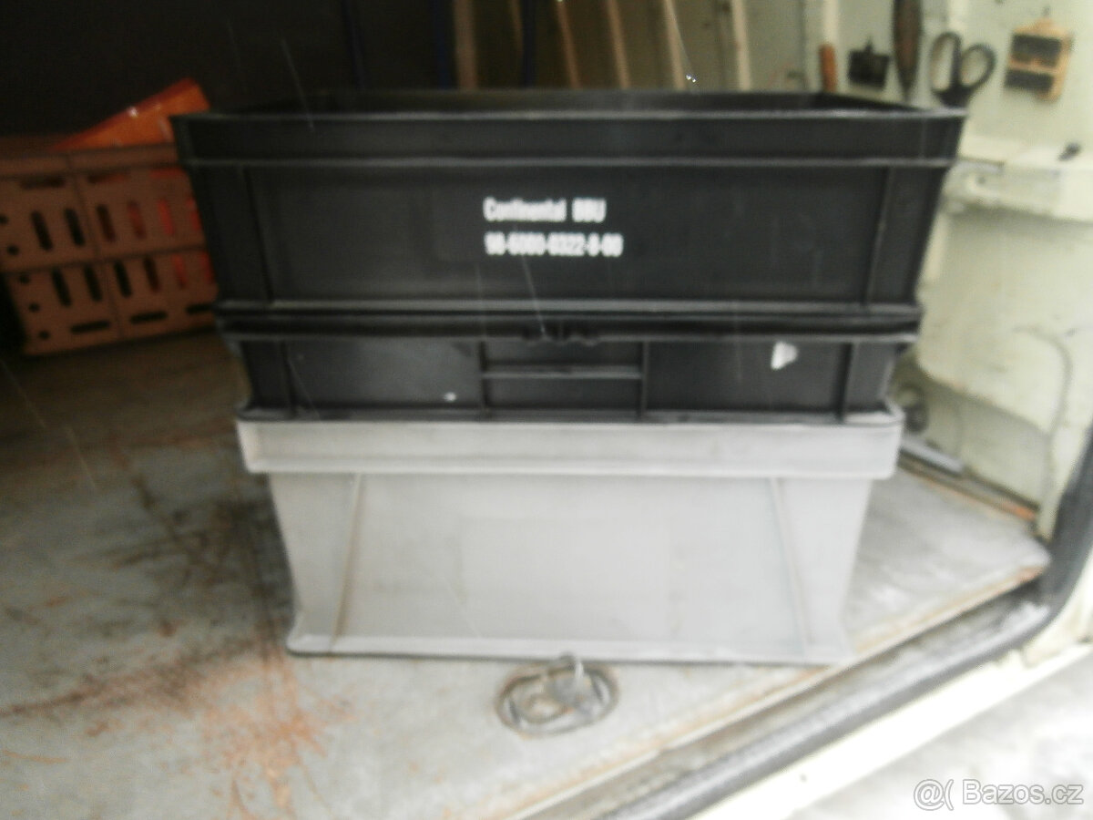 Přepravky plastové plná ukládací boxy od 100 kč - 4