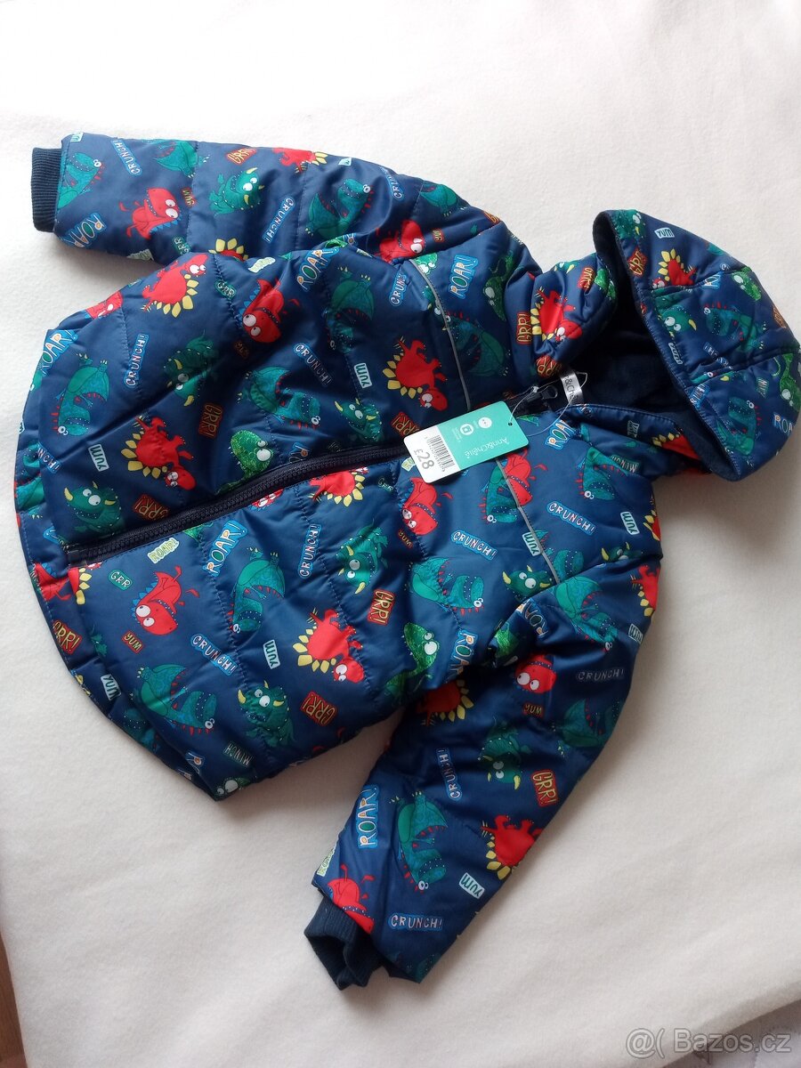 Nová podzimní Dino bunda, 98/104 - 4