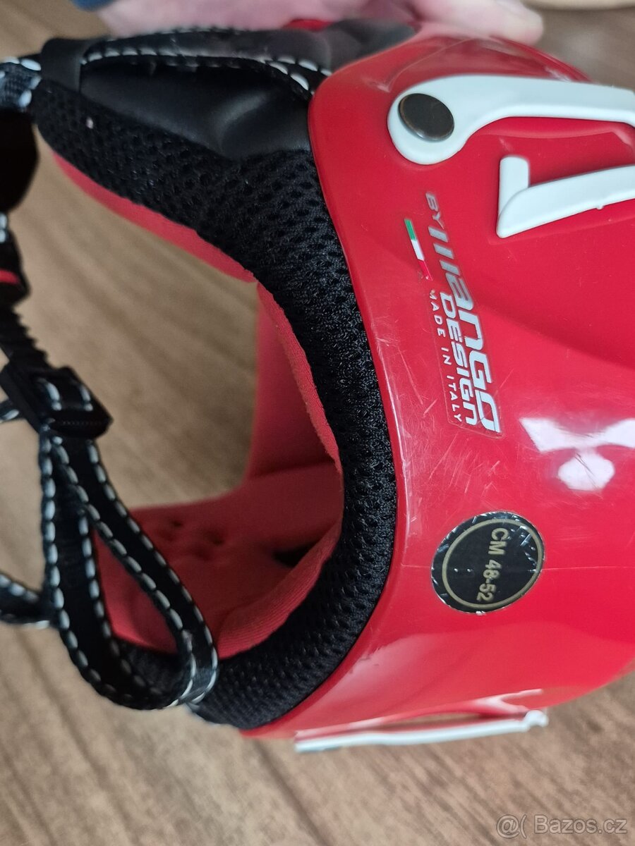 Dětská helma na lyže červená Mango - 4