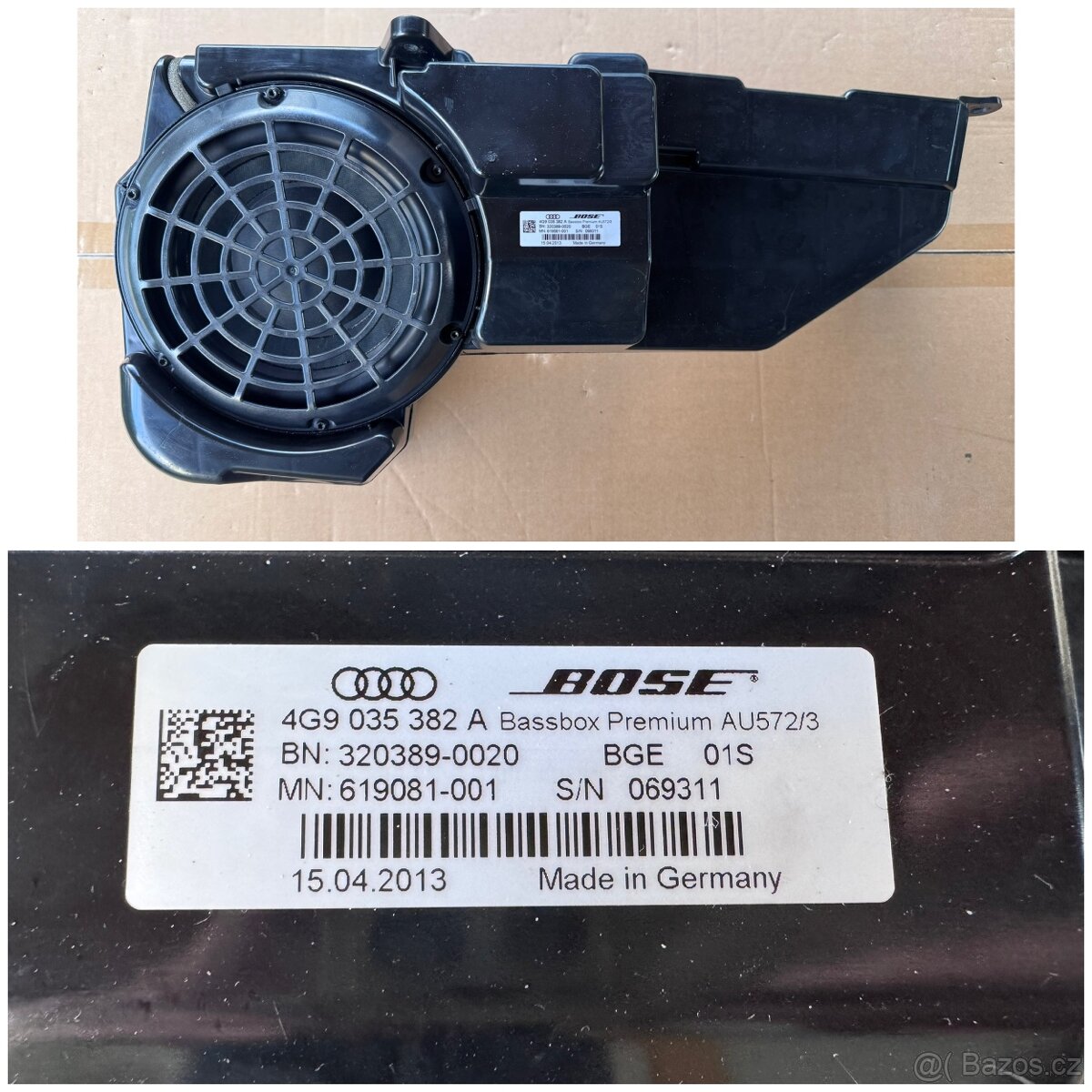 Jednotky a el. soucasti - Audi A6 4G/C7 - 4