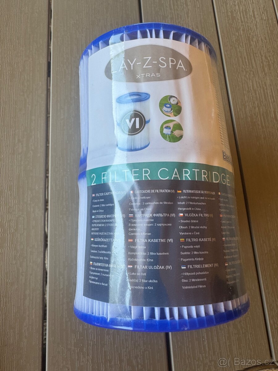 Kartušová filtrační vložka Bestway VI - 4