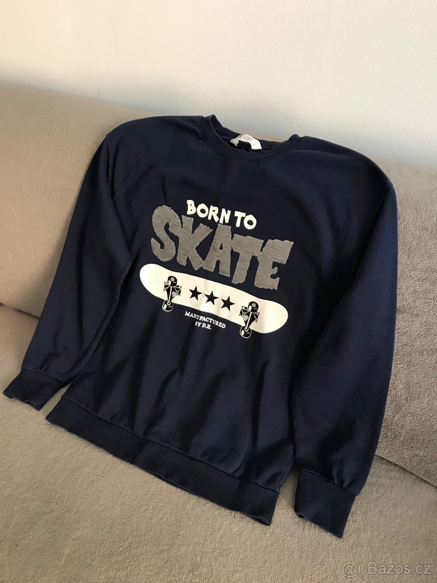 Chlapecká mikina - H&M, vel. 170 - 4