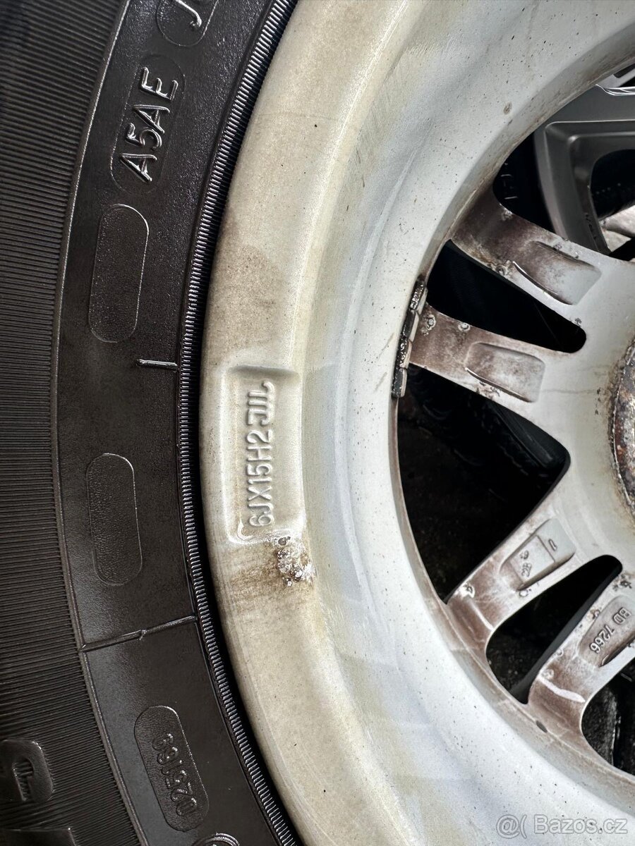 Disky Dezent 6jx15h2JIL+pneu SAVA ESKIMO 195/65R15 - 4