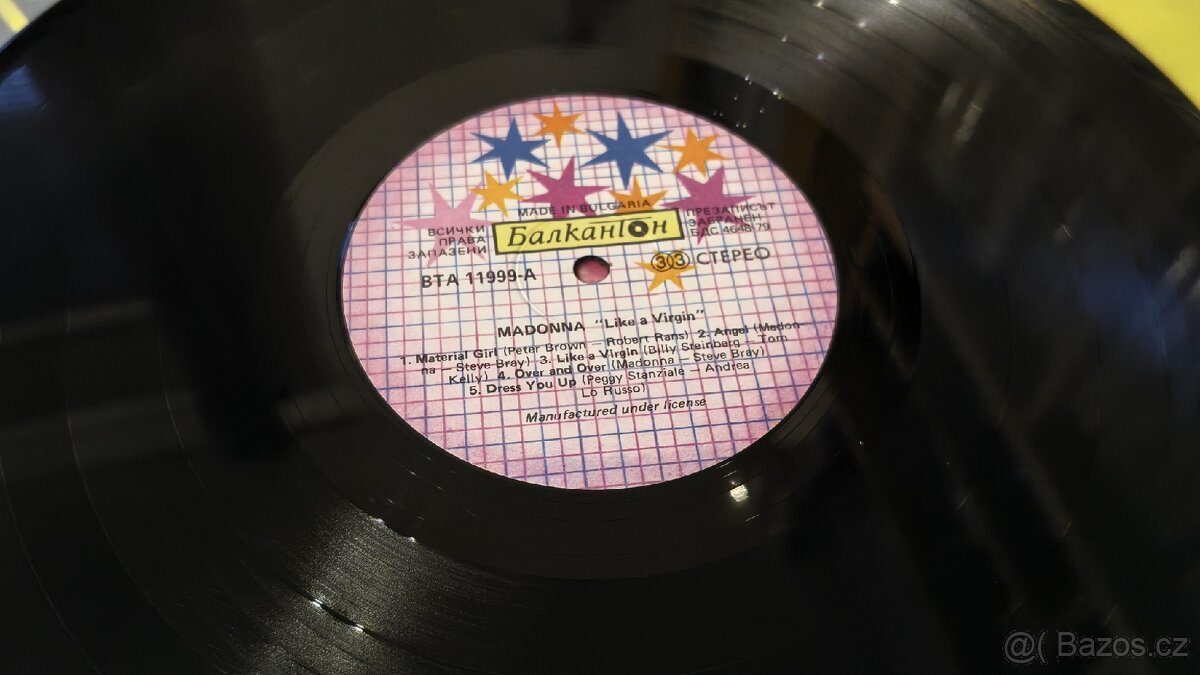 LP Madonna - like a virgin - 4