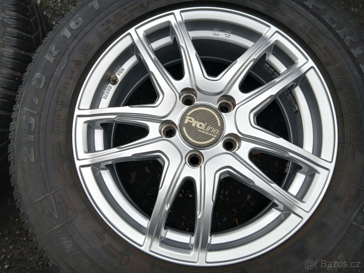 Sada ALU kol Proline 215/70R16 zimní - 4