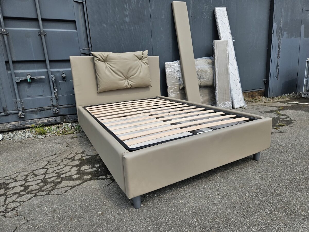 Gauč čalouněný, koženkový - 4