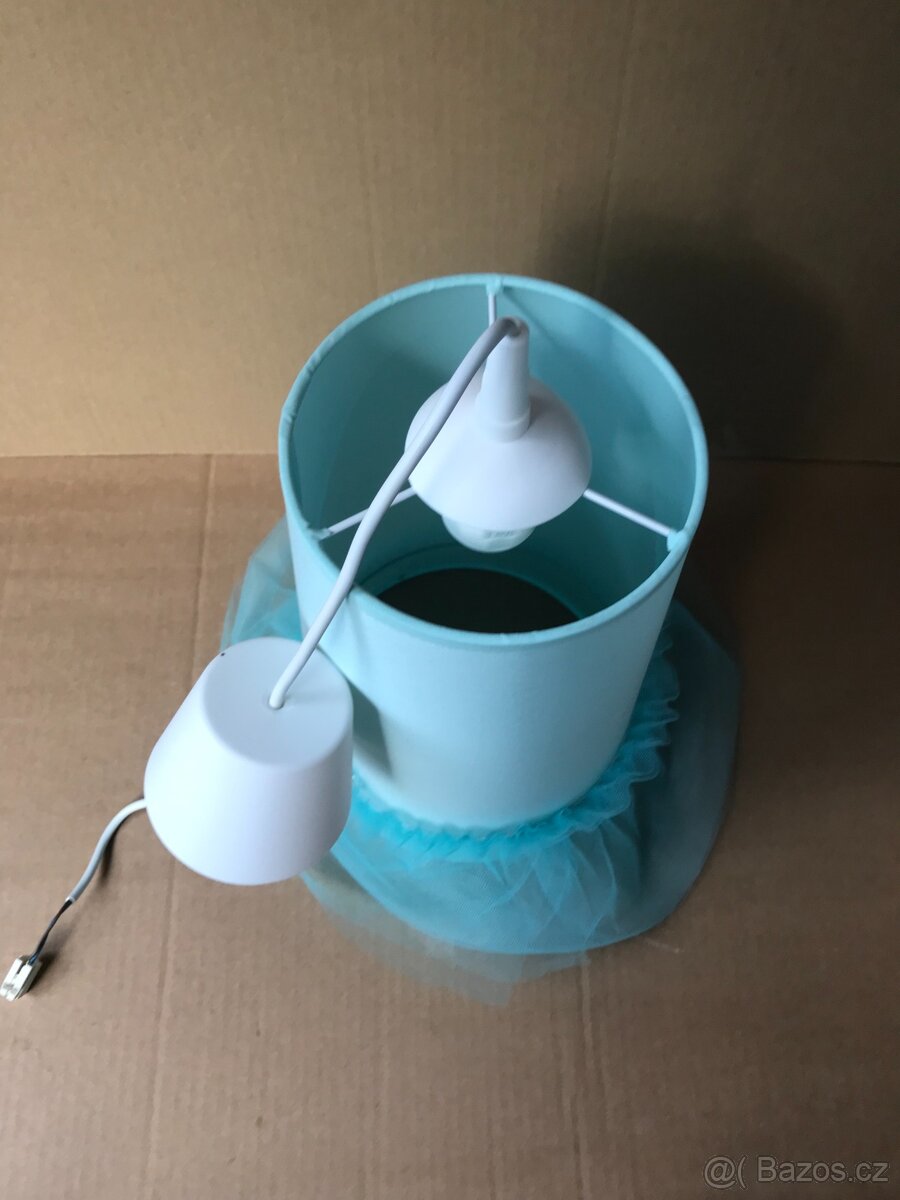 Dětský lustr na lanku BALLET 1xE27/60W/230V, - 4