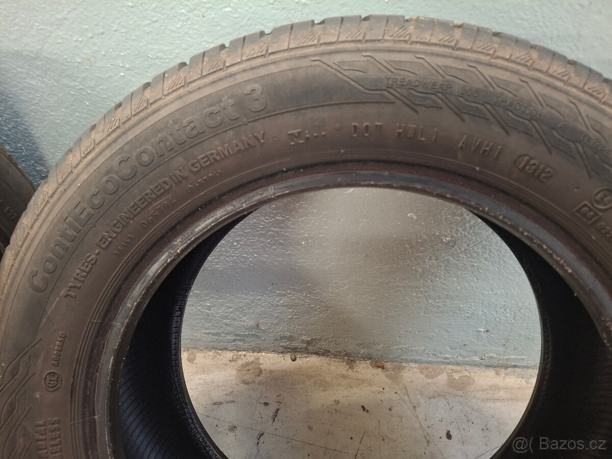 LETNÍ PNEU CONTINENTAL 185/60R14 - 4