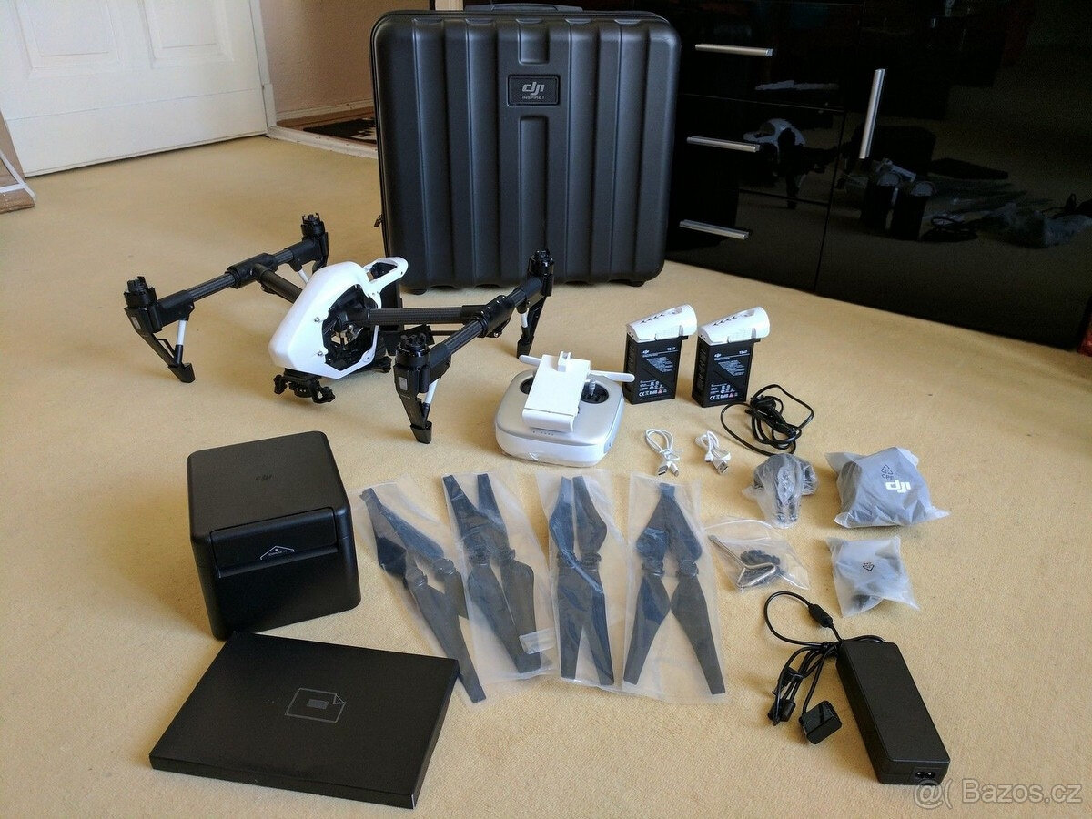 NOVINKA - DJI Inspire PRO v2.0 - Prémiový balíček se ZENMUSE - 4